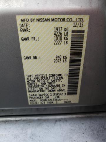 Photo 10 from auction – 2016 NISSAN ALTIMA 2.5 with VIN 1N4AL3AP7GC139923