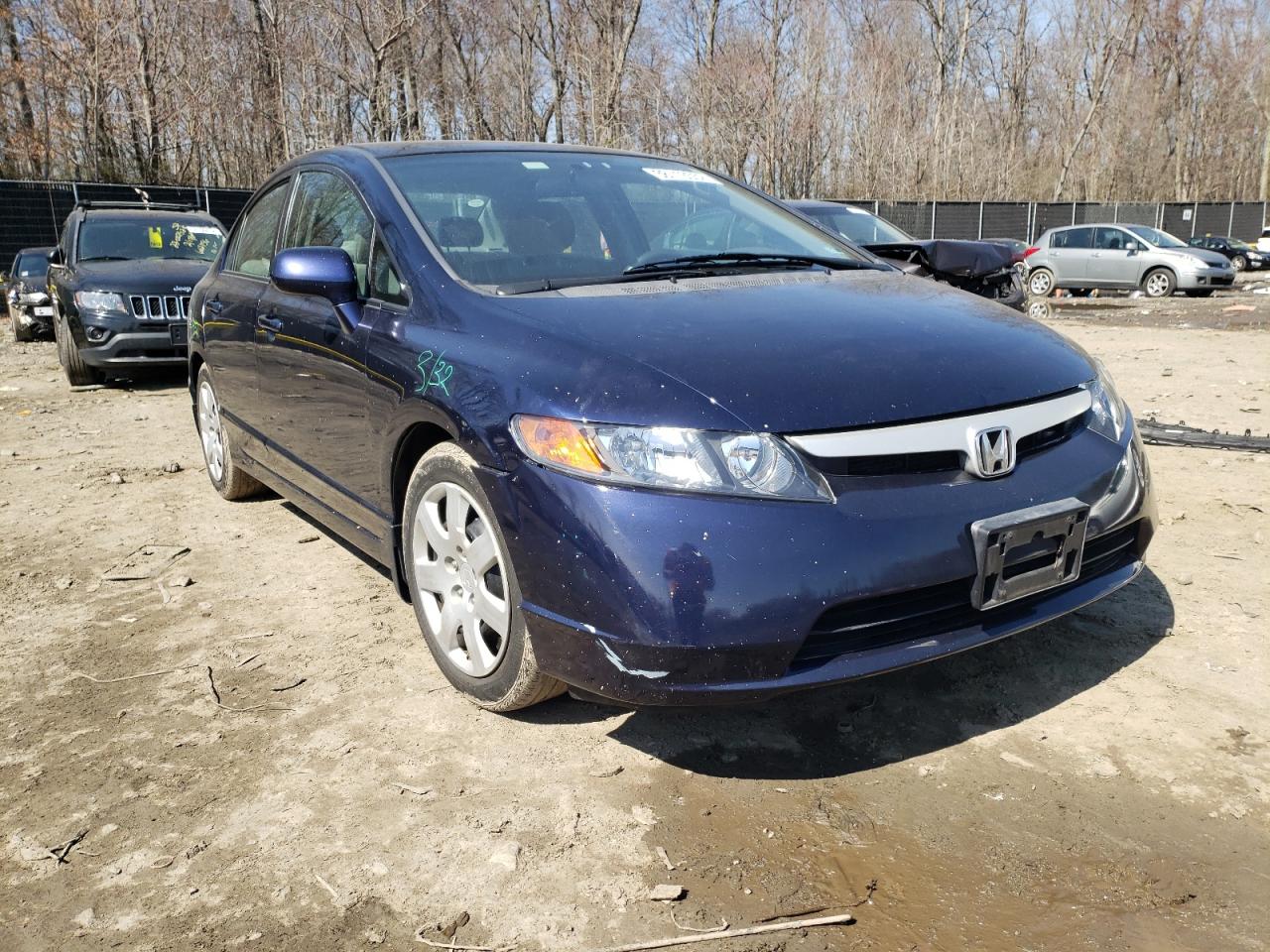 HONDA CIVIC LX 2010 with VIN 2HGFA1F53AH539257 - Photo from auction