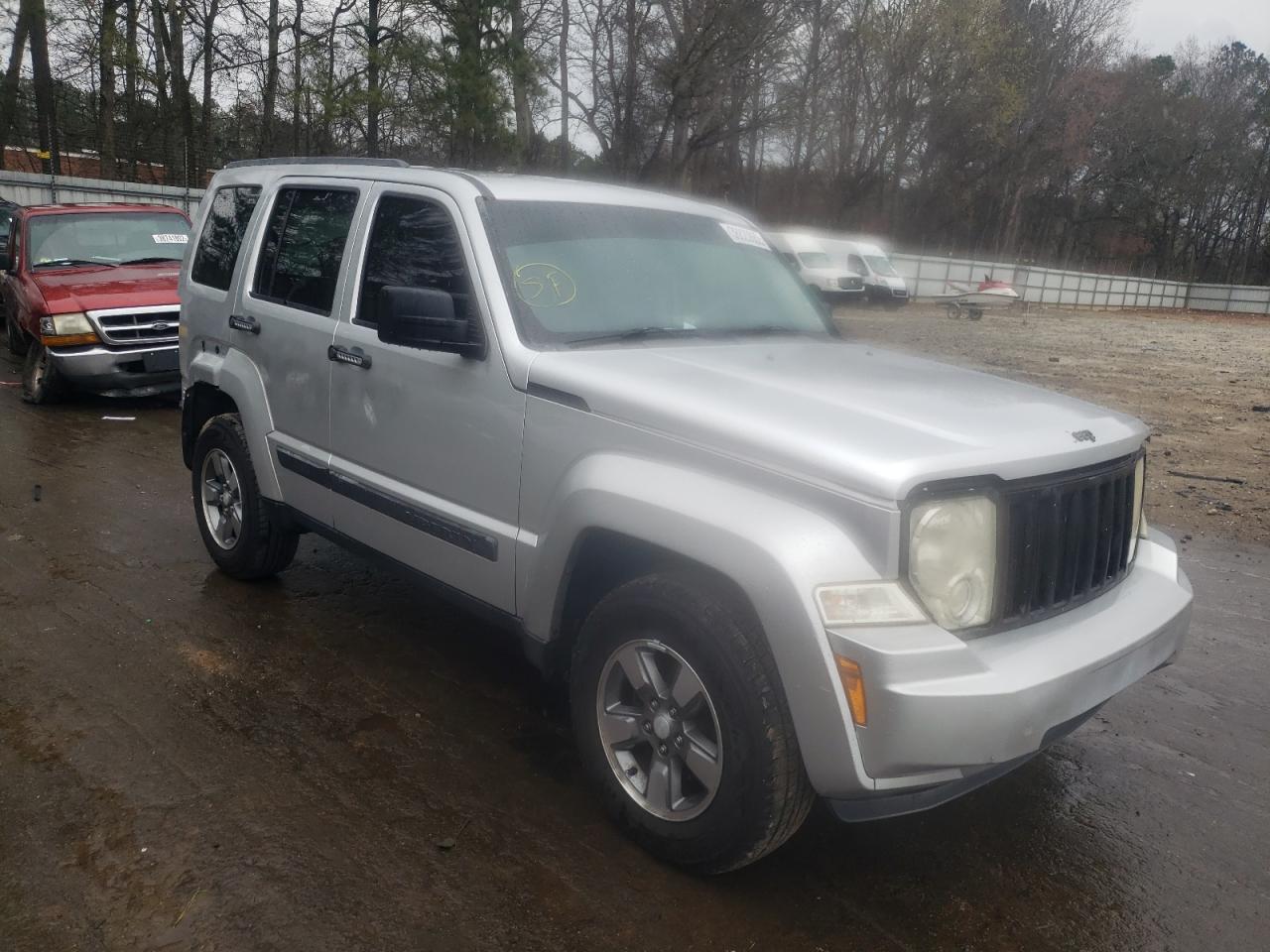 JEEP LIBERTY SP 2008 with VIN 1J8GP28K88W221567 - Photo from auction