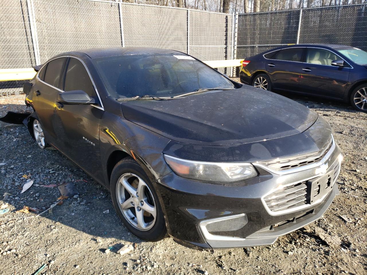 CHEVROLET MALIBU LS 2018 with VIN 1G1ZB5ST5JF110829 - Photo from auction