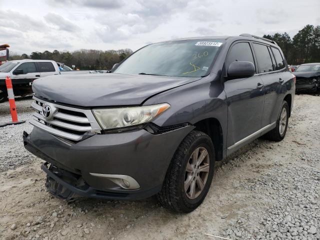 Photo 2 from auction – 2012 TOYOTA HIGHLANDER with VIN 5TDZA3EH1CS027018