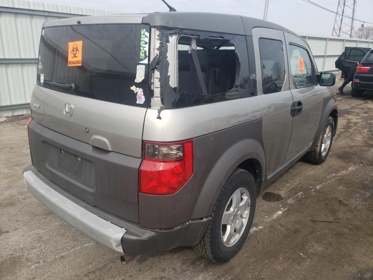 Photo 4 from auction – 2004 HONDA ELEMENT EX with VIN 5J6YH28504L018813