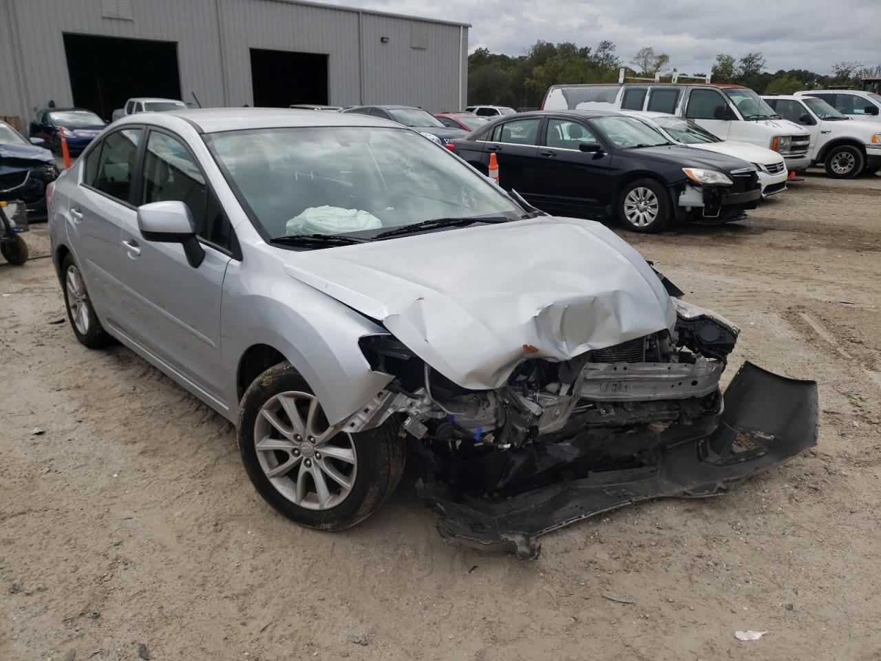 SUBARU IMPREZA PR 2012 with VIN JF1GJAB62CH019387 - Photo from auction