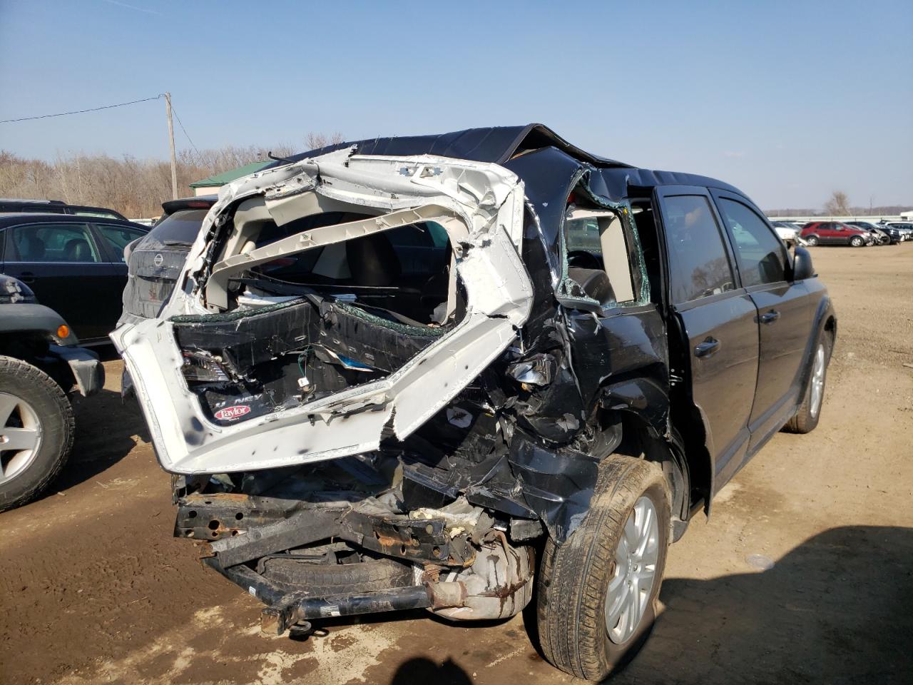 Photo 4 from auction – 2014 DODGE JOURNEY SE with VIN 3C4PDCAB1ET136748
