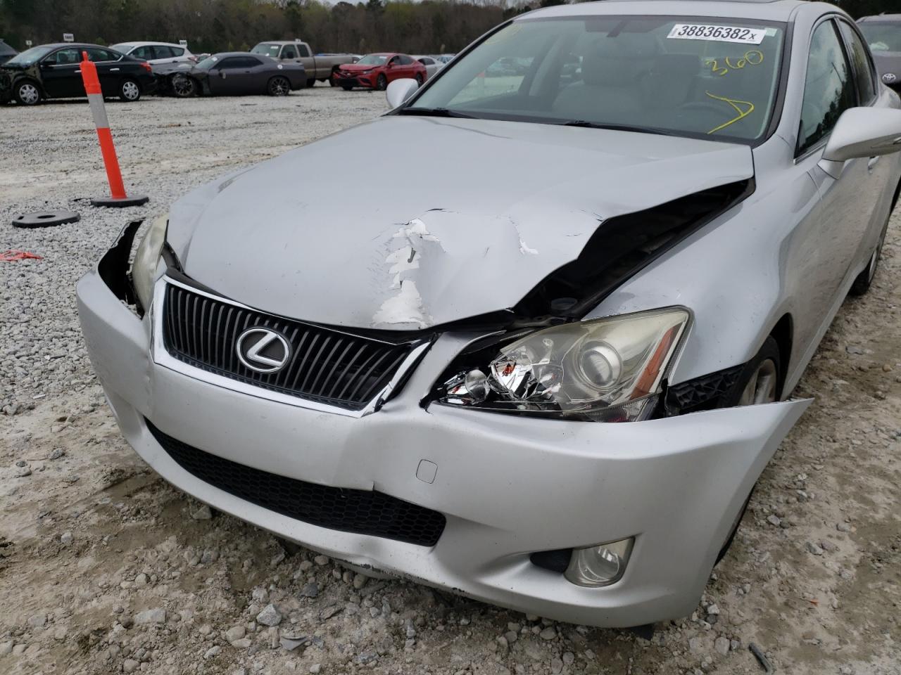 Photo 9 from auction – 2010 LEXUS IS 250 with VIN JTHBF5C21A5110138