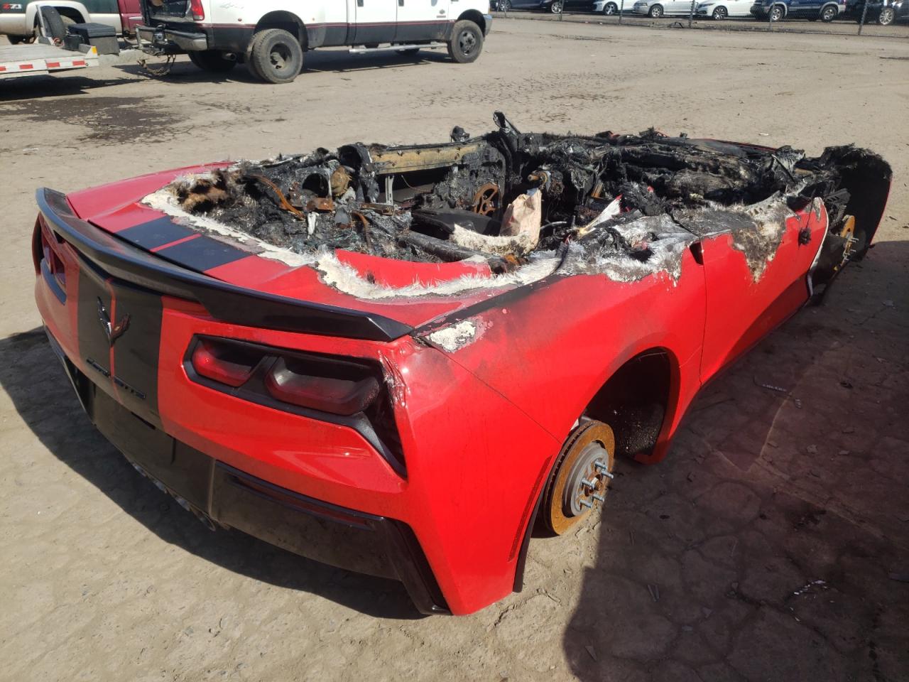 Photo 4 from auction – 2015 CHEVROLET CORVETTE S with VIN 1G1YM2D79F5123827