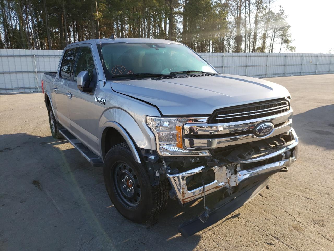 FORD F150 SUPER 2020 with VIN 1FTEW1EPXLFB61585 - Photo from auction
