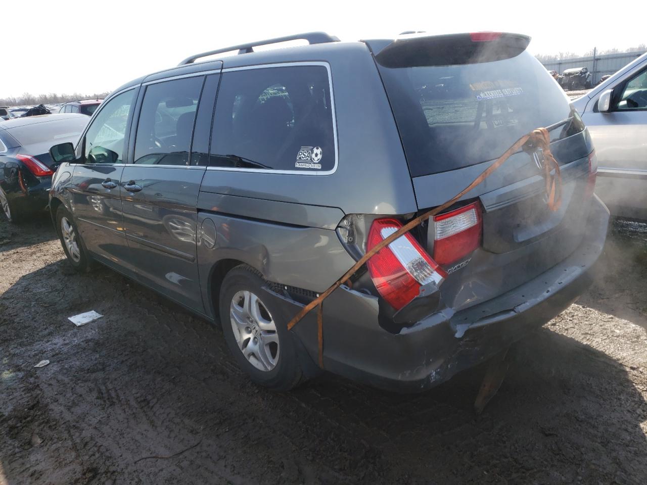 Photo 3 from auction – 2007 HONDA ODYSSEY EX with VIN 5FNRL38757B077928