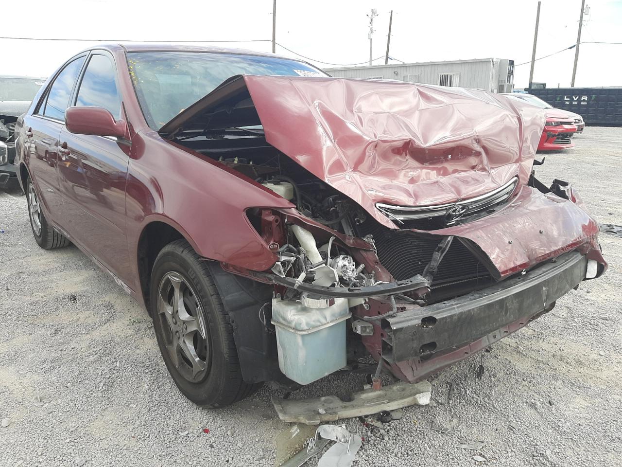 TOYOTA CAMRY LE 2005 with VIN 4T1BE32K85U080847 - Photo from auction
