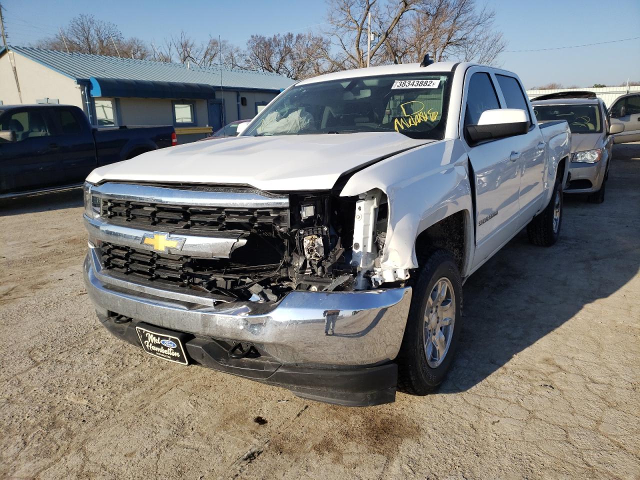 Photo 9 from auction – 2017 CHEVROLET SILVERADO with VIN 3GCUKREC4HG249752