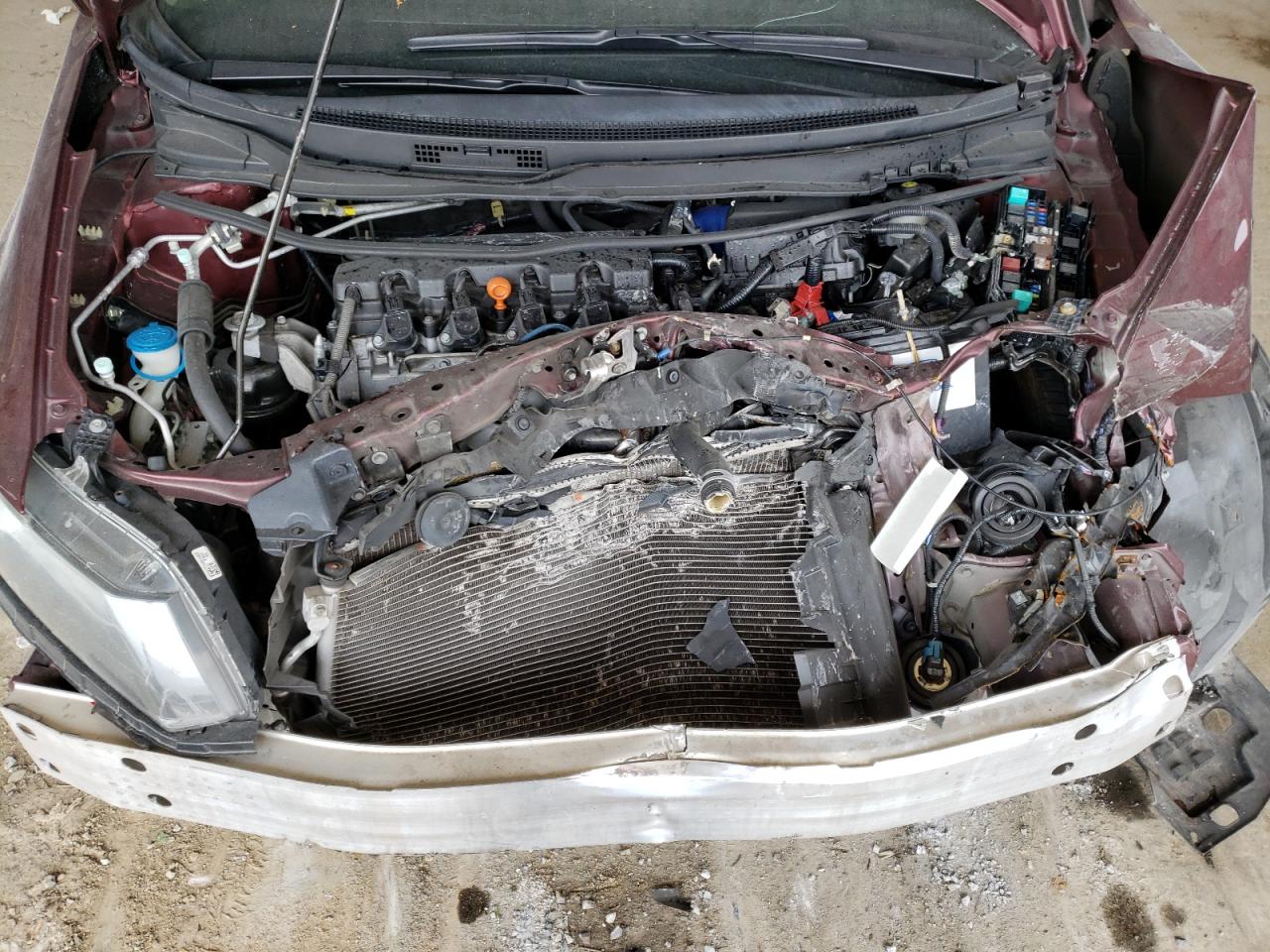 Photo 7 from auction – 2015 HONDA CIVIC LX with VIN 19XFB2F55FE101053