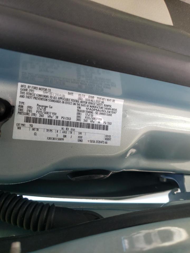 Photo 10 from auction – 2013 FORD C-MAX SE with VIN 1FADP5AU5DL541597