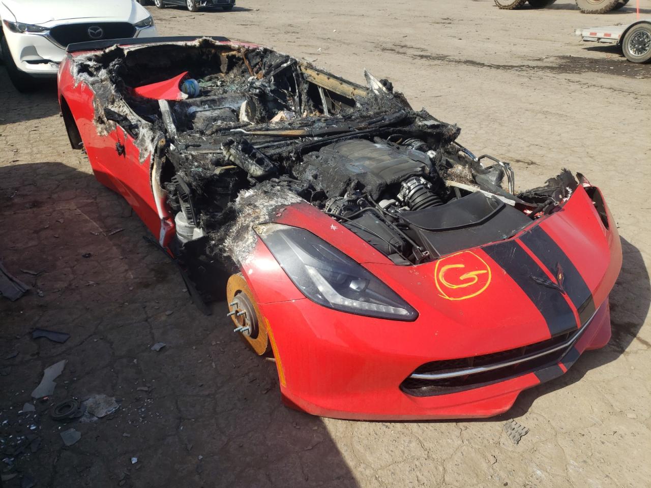 Zdjęcie 1 z aukcji – 2015 CHEVROLET CORVETTE S z VIN 1G1YM2D79F5123827
