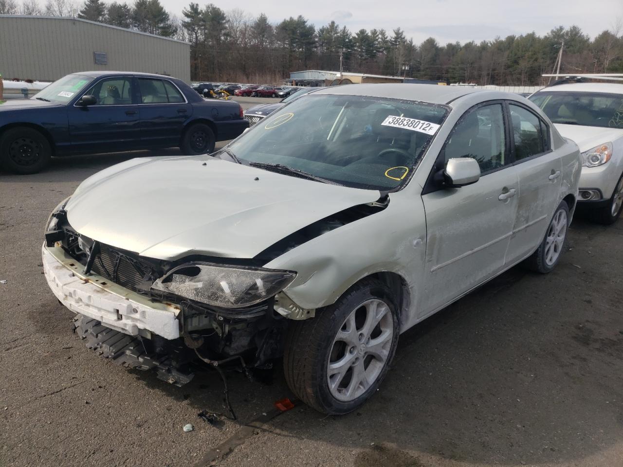 Photo 2 from auction – 2009 MAZDA 3 I with VIN JM1BK32F191229624