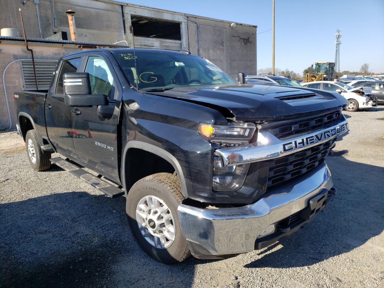 CHEVROLET SILVERADO 2022 with VIN 1GC4YNE71NF135263 - Photo from auction