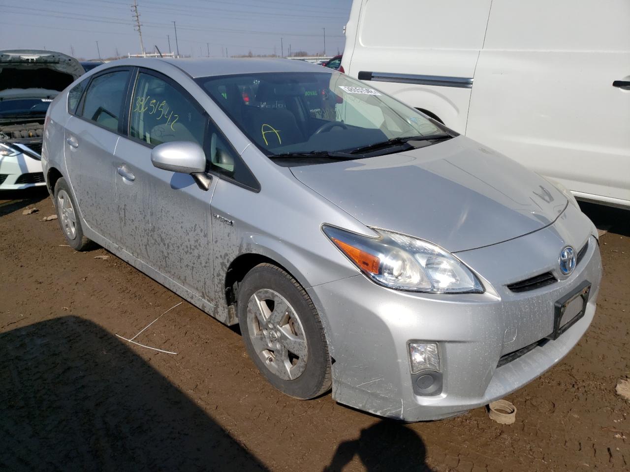 TOYOTA PRIUS 2011 with VIN JTDKN3DU0B0288517 - Photo from auction