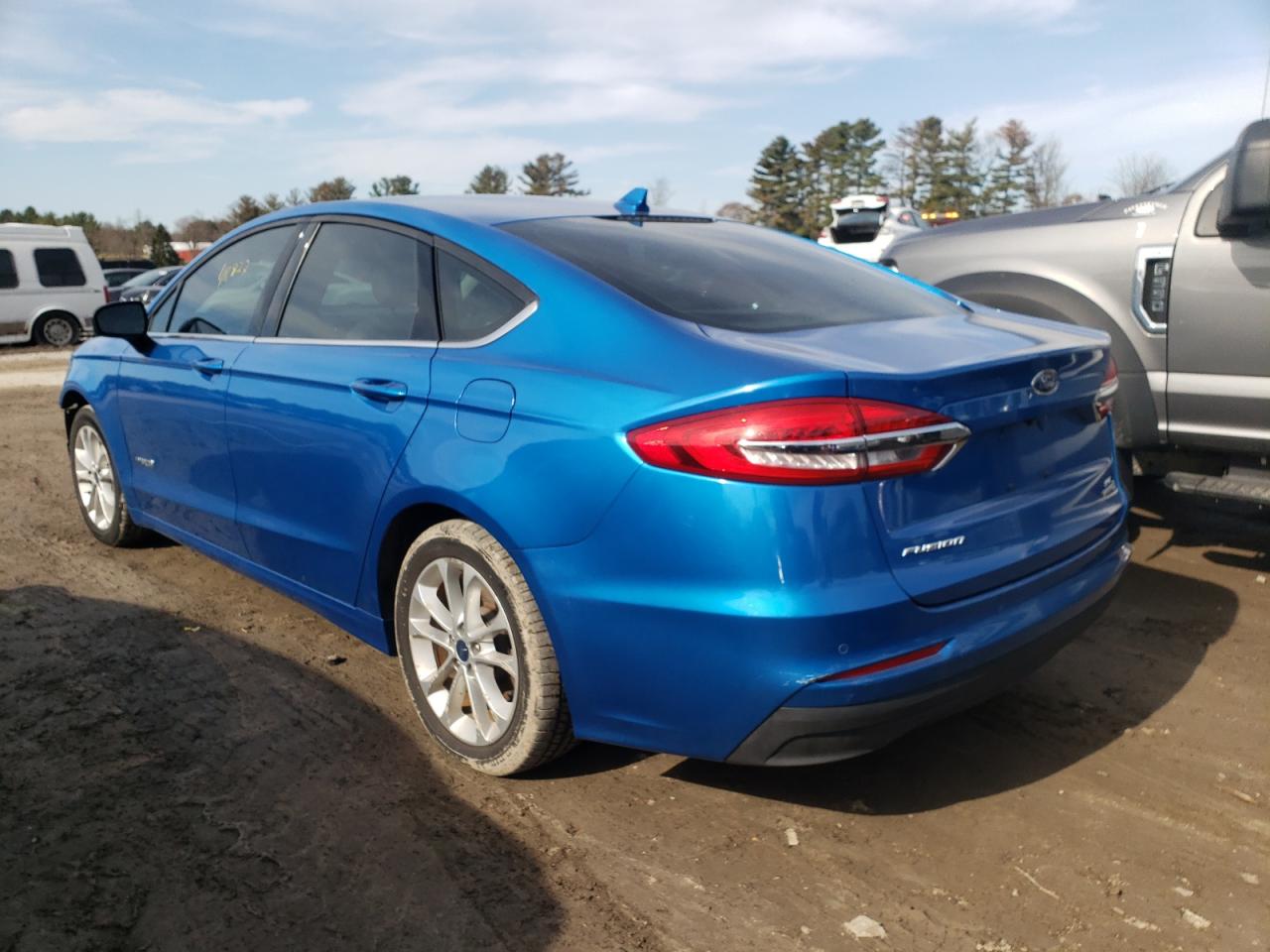 Photo 3 from auction – 2019 FORD FUSION SE with VIN 3FA6P0LUXKR207590