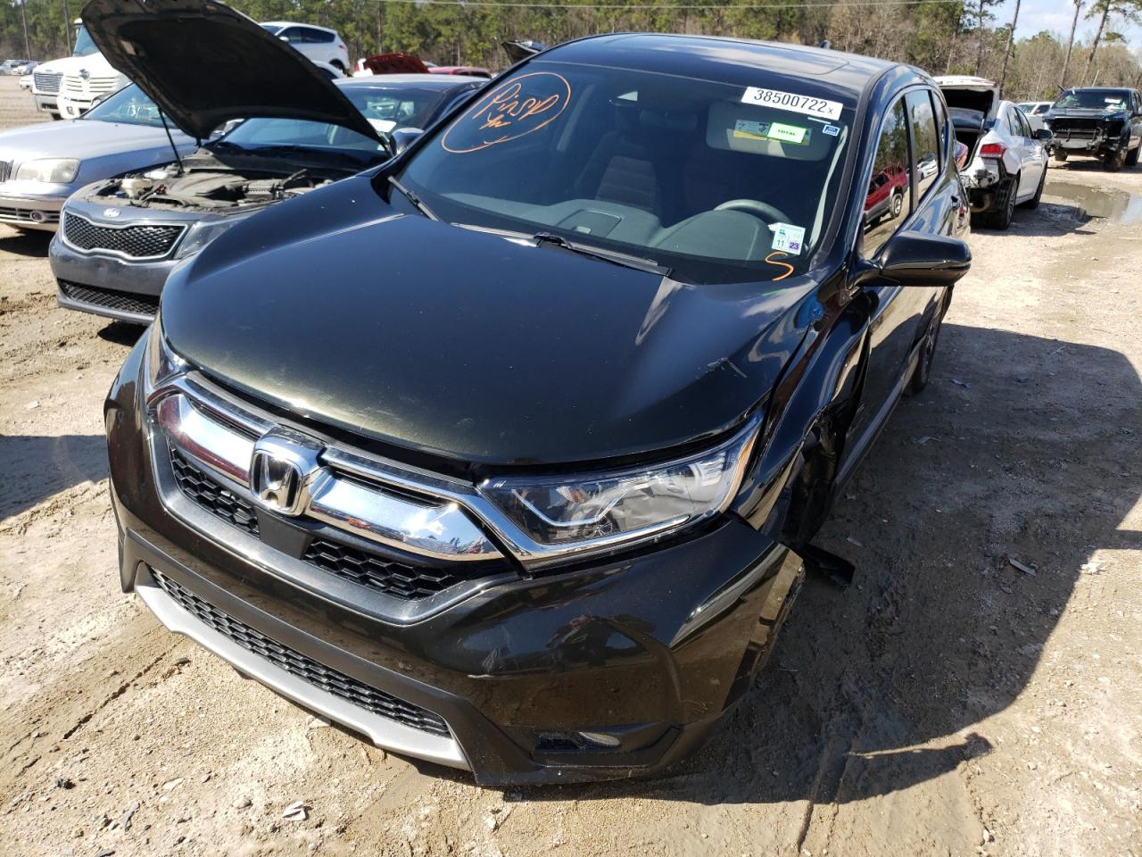 Photo 2 from auction – 2017 HONDA CR-V EX with VIN 7FARW1H55HE020368