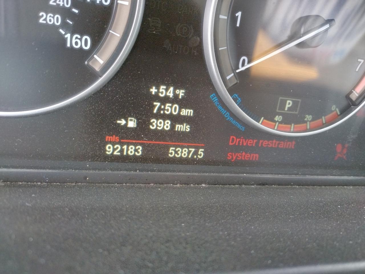 Photo 8 from auction – 2012 BMW 528 I with VIN WBAXG5C57CDW24919