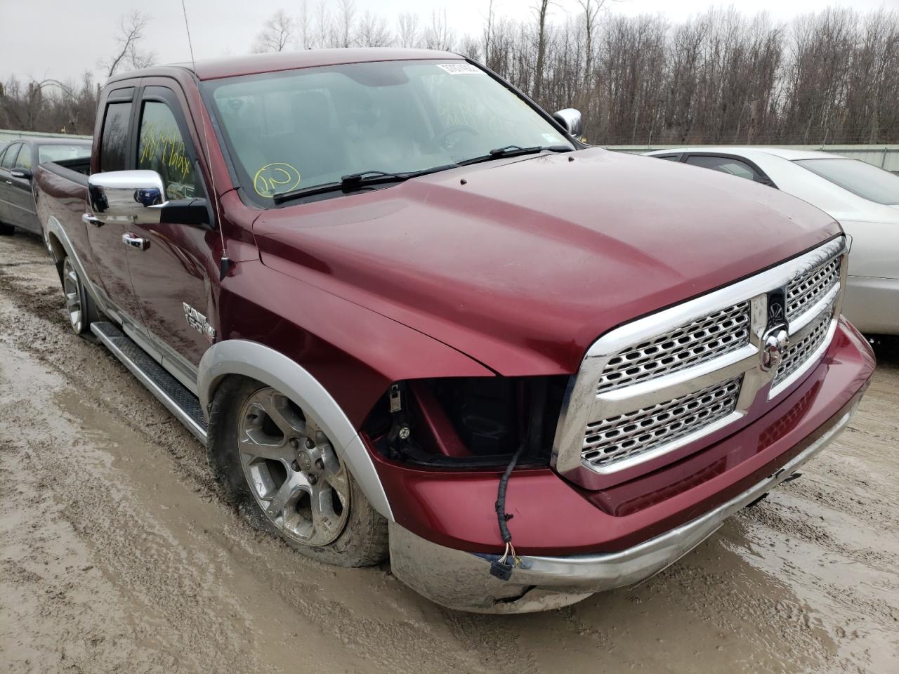 RAM 1500 LARAM 2016 with VIN 1C6RR7JT7GS378823 - Photo from auction