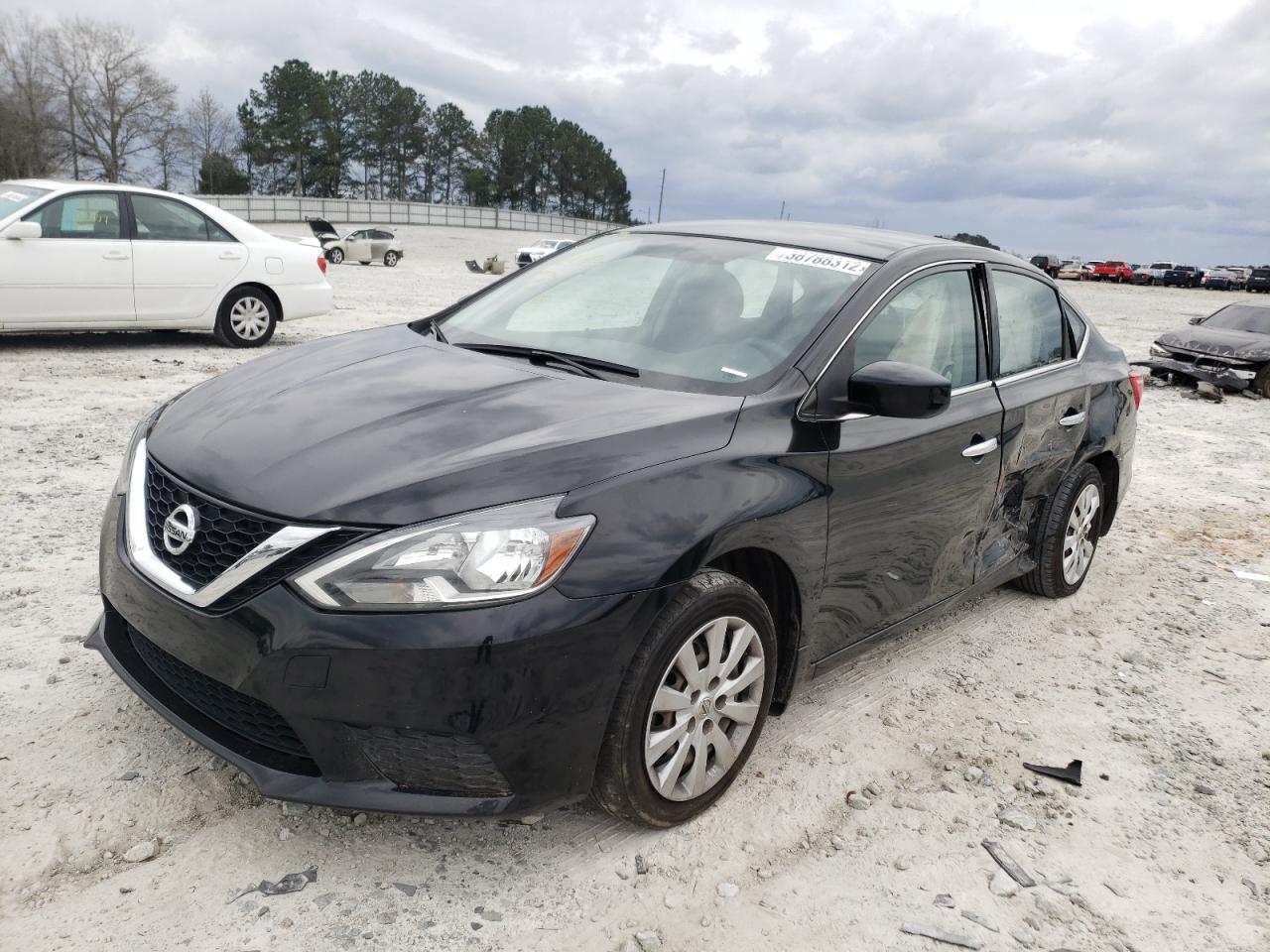 Photo 2 from auction – 2017 NISSAN SENTRA S with VIN 3N1AB7AP2HY240402