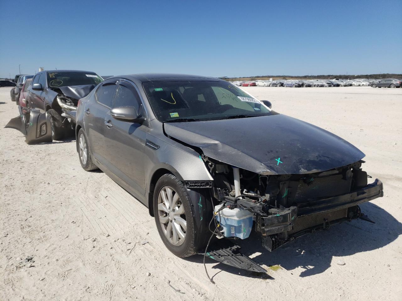 KIA OPTIMA EX 2015 مع رقم تعريف المركبة 5XXGN4A74FG512676 - صورة من المزاد