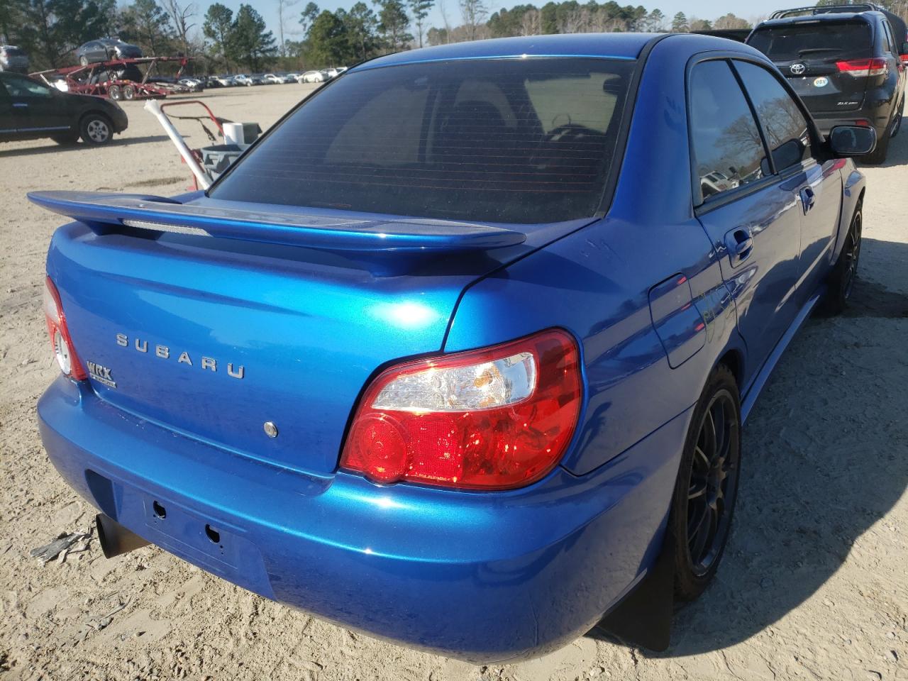Photo 4 from auction – 2005 SUBARU IMPREZA WR with VIN JF1GD29625G515995