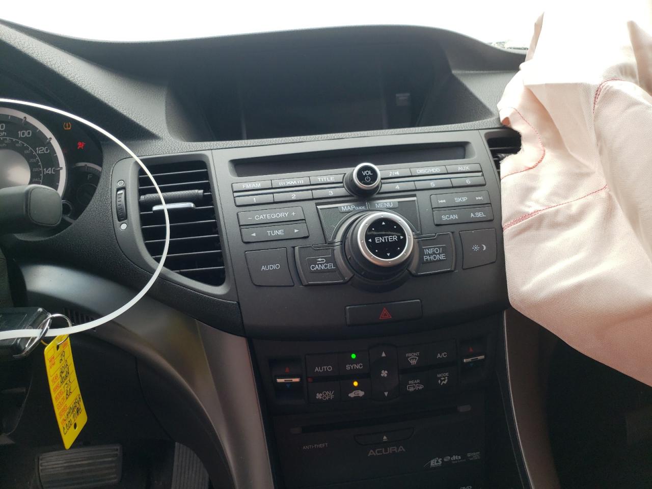 Photo 9 from auction – 2012 ACURA TSX TECH with VIN JH4CU2F68CC007188
