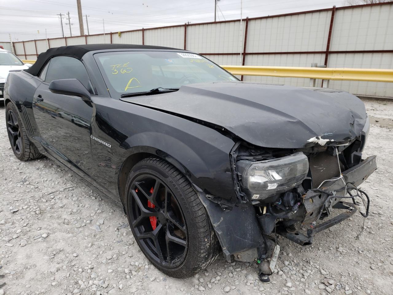 CHEVROLET CAMARO LT 2015 with VIN 2G1FD3D35F9296838 - Photo from auction