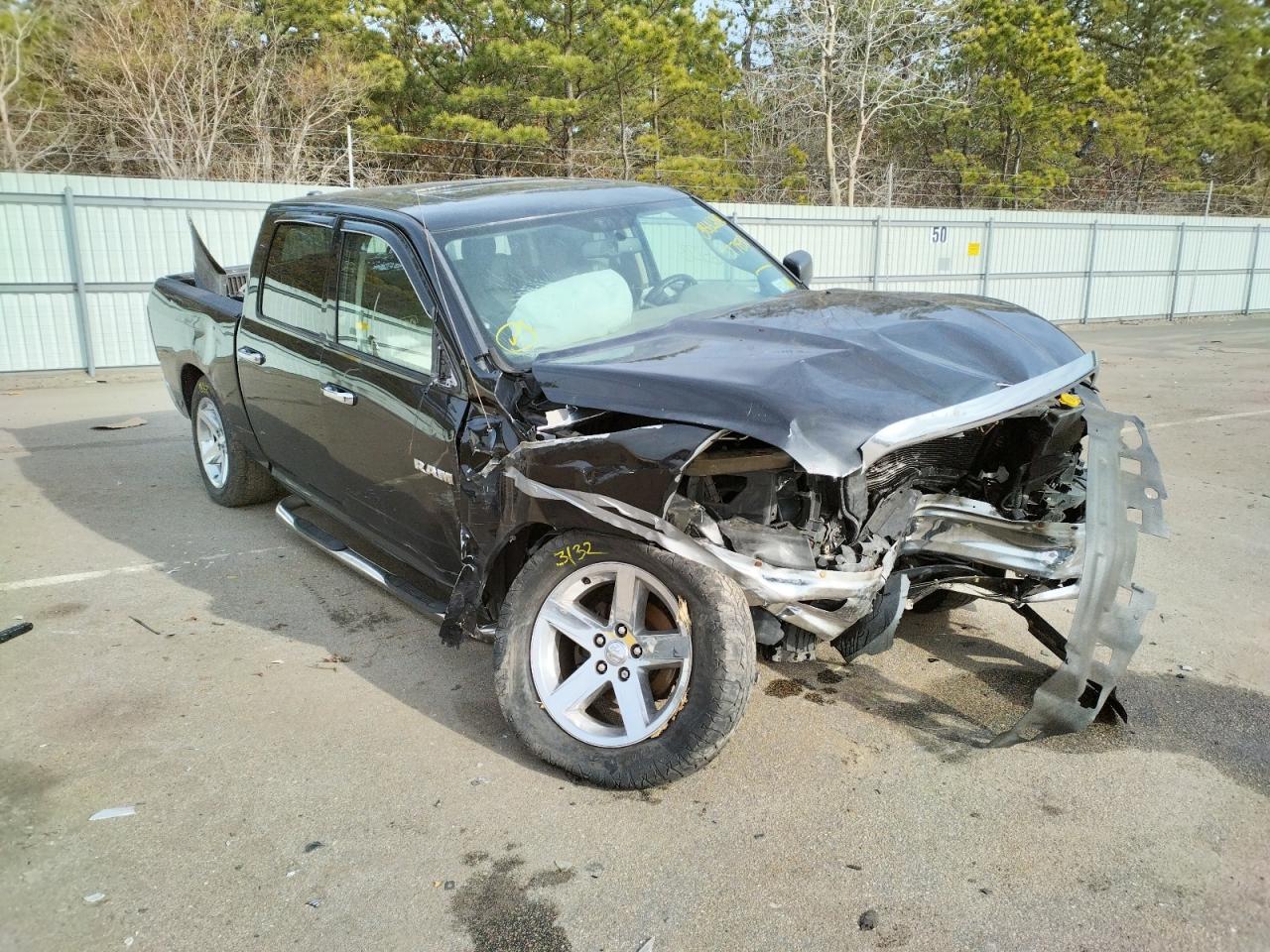 DODGE RAM 1500 2009 with VIN 1D3HV13TX9S777830 - Photo from auction