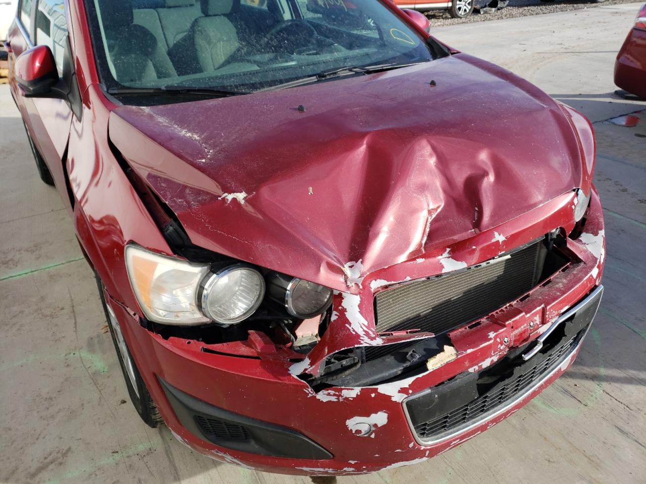 Photo 9 from auction – 2012 CHEVROLET SONIC LT with VIN 1G1JC5SB7C4223181