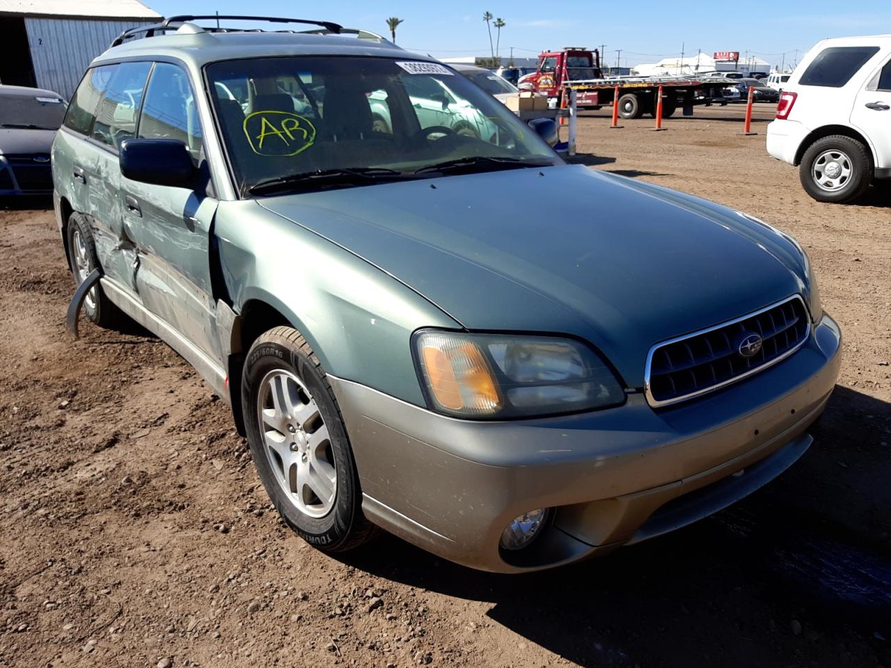 SUBARU LEGACY OUT 2004 with VIN 4S3BH675447608767 - Photo from auction