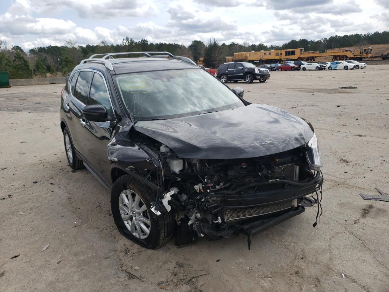 NISSAN ROGUE S 2019 with VIN KNMAT2MTXKP541983 - Photo from auction