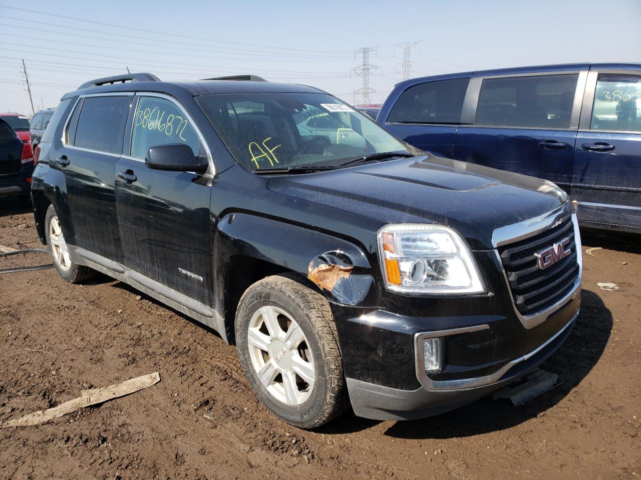 GMC TERRAIN SL 2016 with VIN 2GKFLTEK8G6297621 - Photo from auction