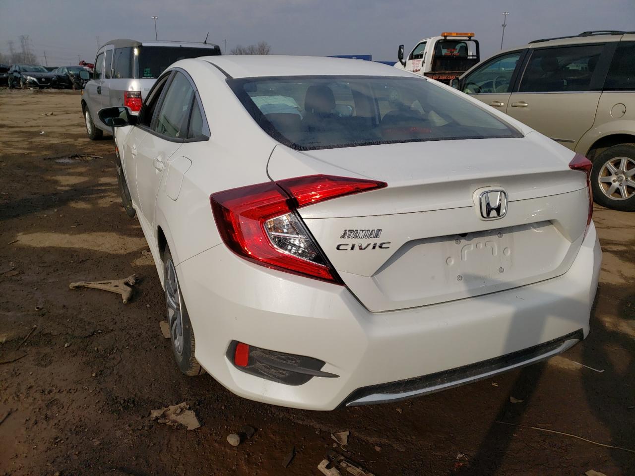 Photo 3 from auction – 2019 HONDA CIVIC LX with VIN 2HGFC2F68KH592272