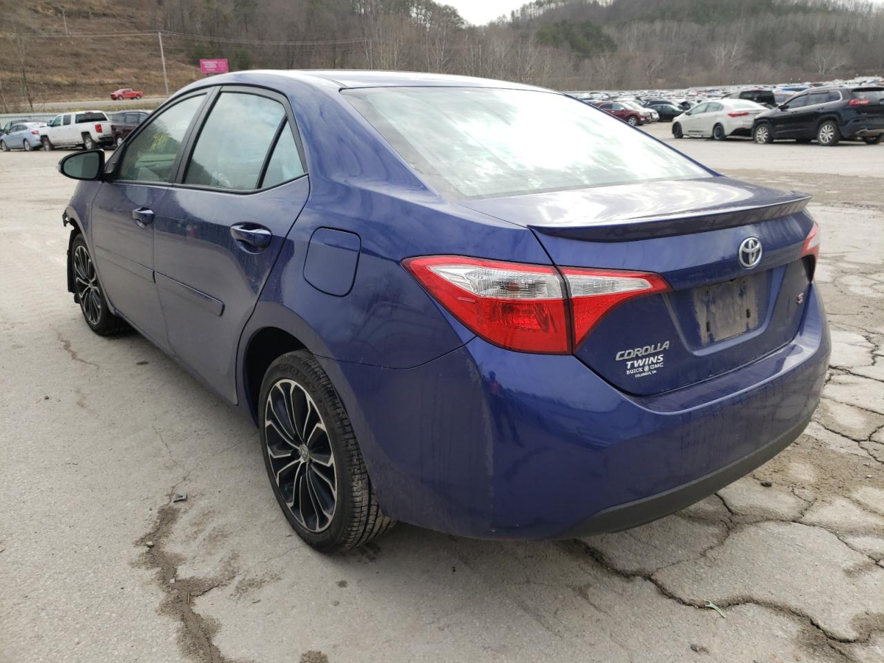 Photo 3 from auction – 2016 TOYOTA COROLLA L with VIN 5YFBURHE6GP538297