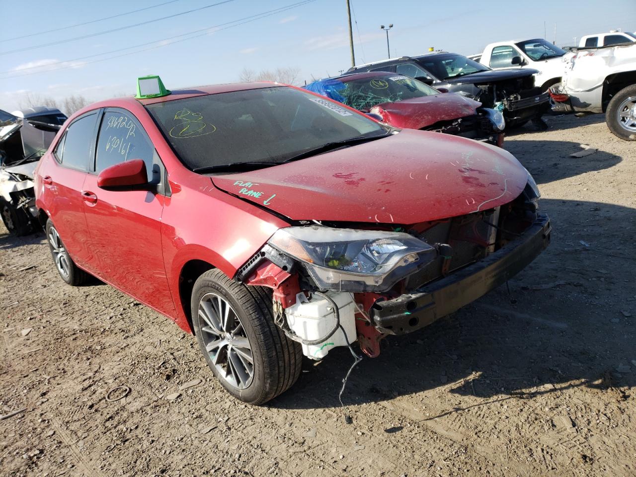Photo 9 from auction – 2016 TOYOTA COROLLA L with VIN 2T1BURHE3GC630161
