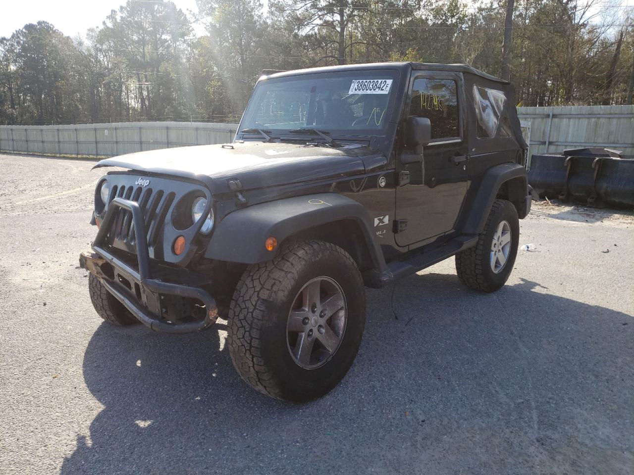 Photo 2 from auction – 2008 JEEP WRANGLER X with VIN 1J4FA24108L509905