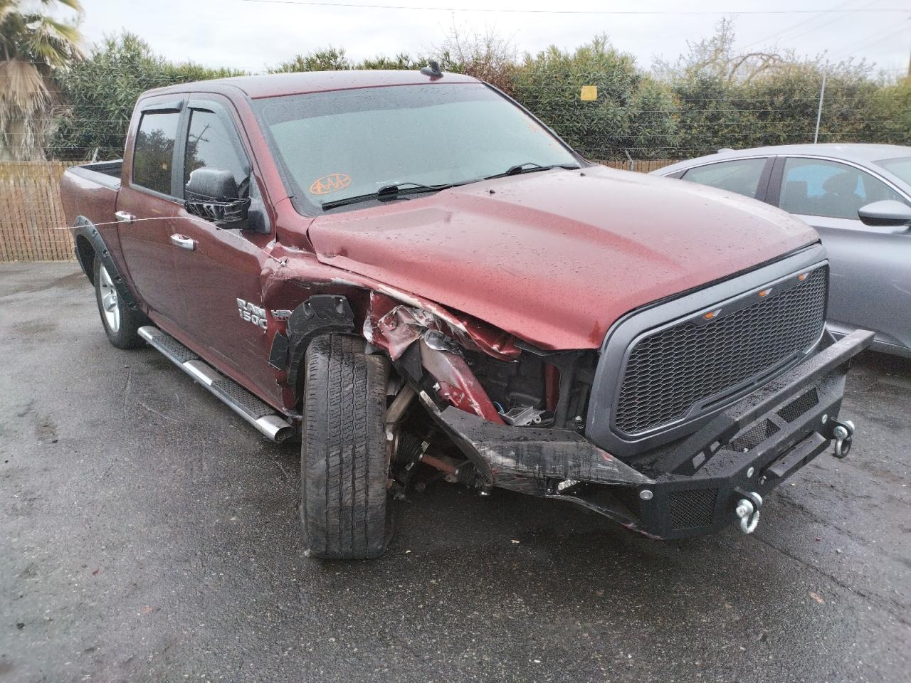RAM 1500 SLT 2017 with VIN 3C6RR7LTXHG669001 - Photo from auction