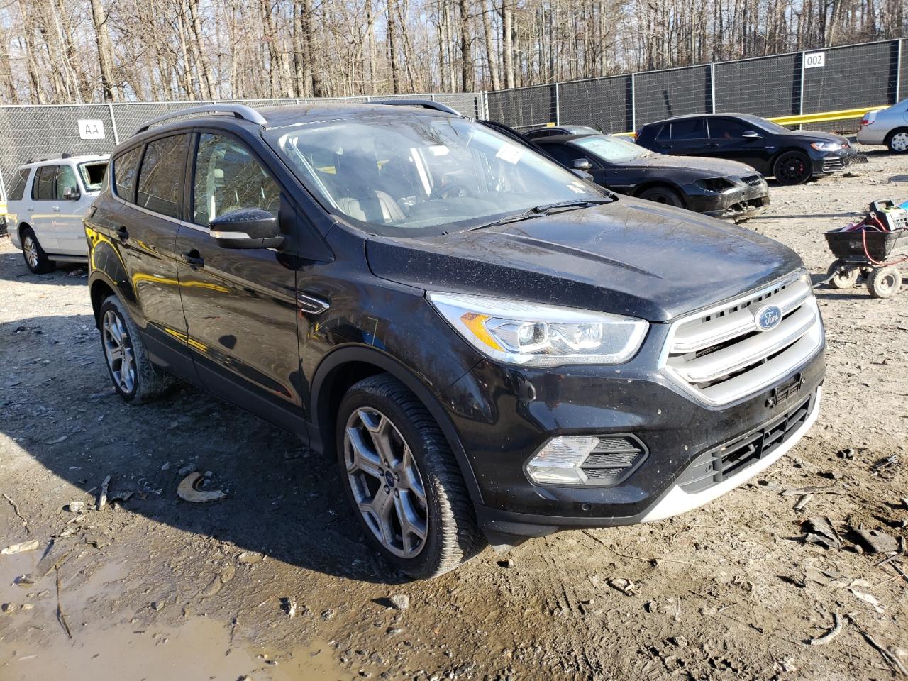 FORD ESCAPE TIT 2017 with VIN 1FMCU0J9XHUA60141 - Photo from auction