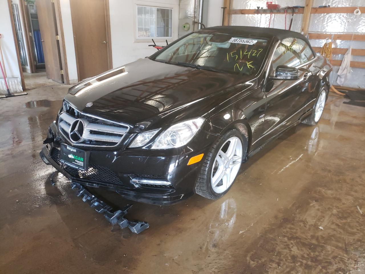 Photo 2 from auction – 2012 MERCEDES-BENZ E 550 with VIN WDDKK7DF8CF151427