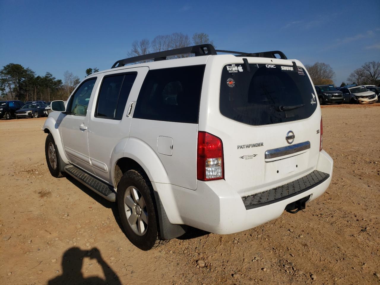 Photo 3 from auction – 2008 NISSAN PATHFINDER with VIN 5N1AR18U58C662492