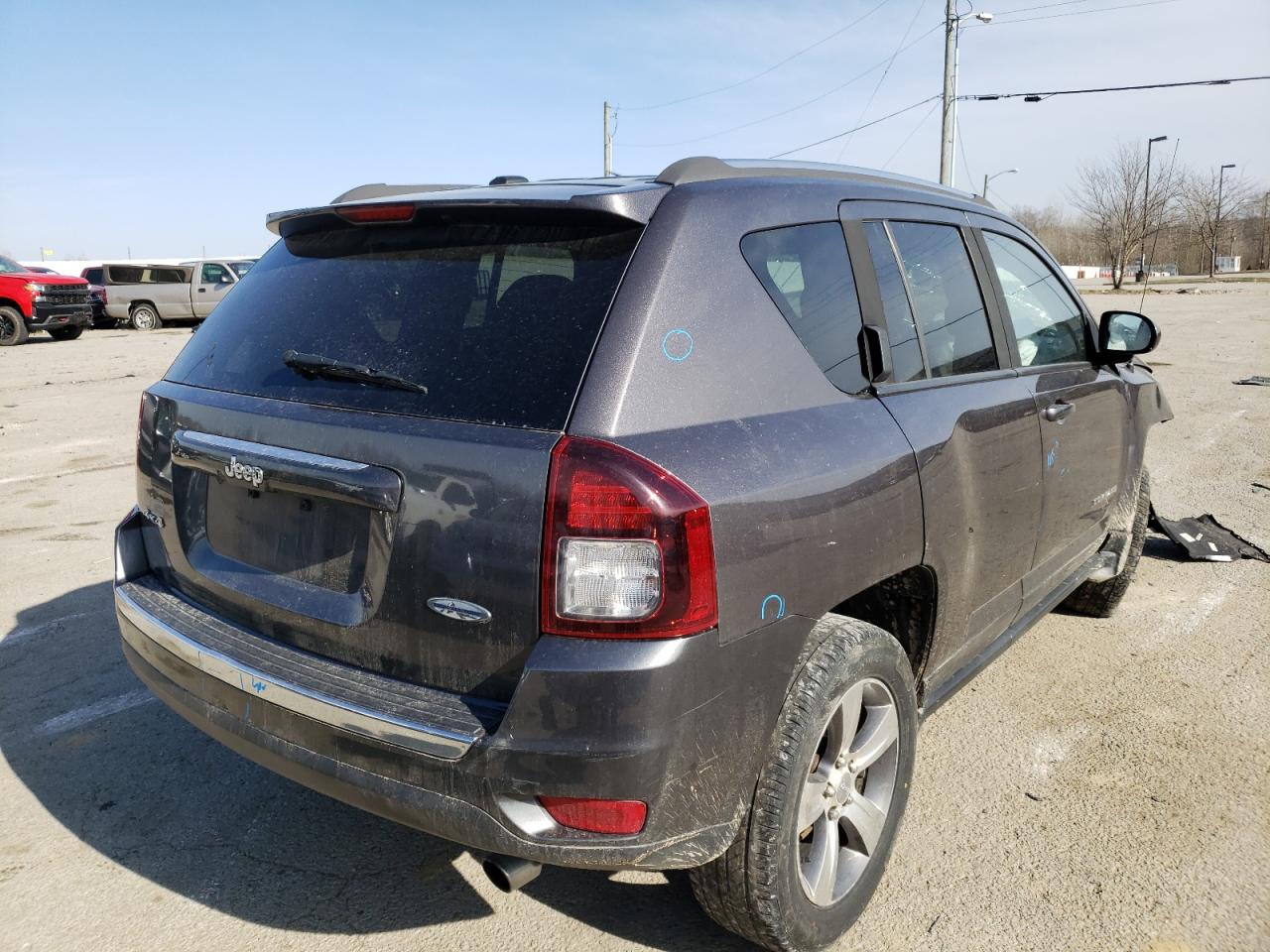 Photo 4 from auction – 2016 JEEP COMPASS LA with VIN 1C4NJDEB4GD697339