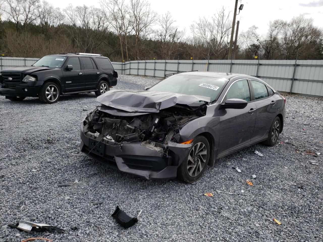 Photo 2 from auction – 2016 HONDA CIVIC EX with VIN 19XFC2F77GE003402
