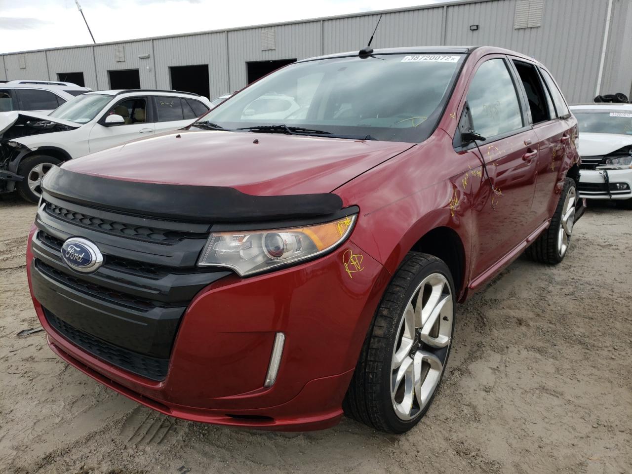 Photo 2 from auction – 2013 FORD EDGE SPORT with VIN 2FMDK3AK1DBC97129