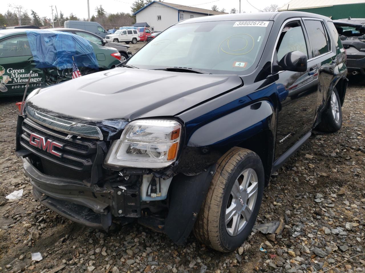 Photo 2 from auction – 2016 GMC TERRAIN SL with VIN 2GKFLSEK4G6191418