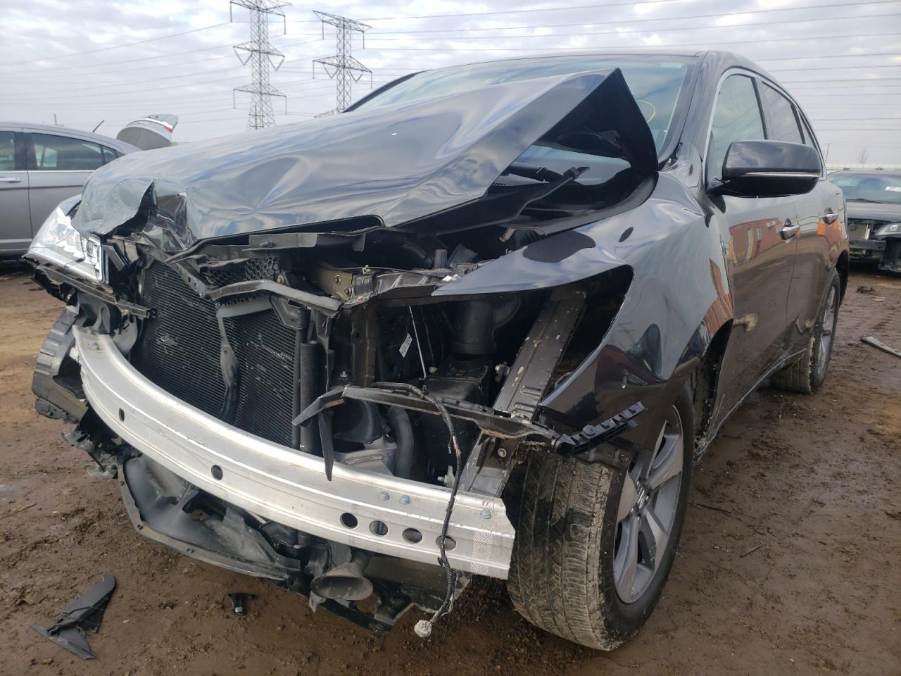 Photo 2 from auction – 2016 ACURA MDX with VIN 5FRYD4H23GB021228