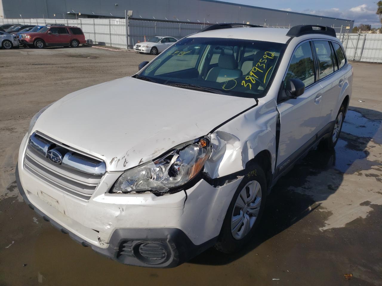 Photo 2 from auction – 2013 SUBARU OUTBACK 2. with VIN 4S4BRBAC4D3297938