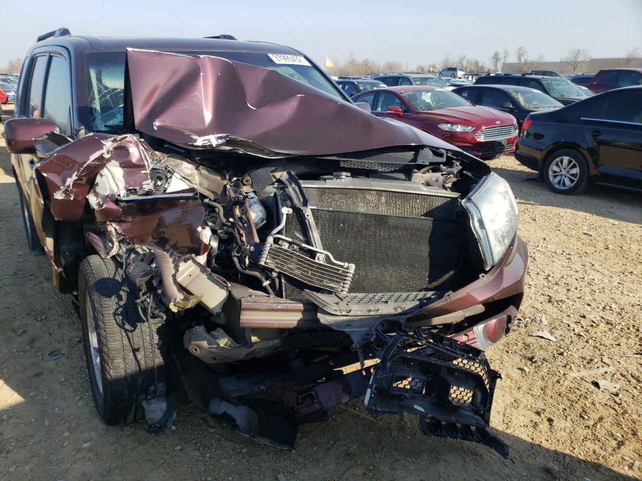 Photo 9 from auction – 2011 HONDA PILOT EXL with VIN 5FNYF4H65BB074357