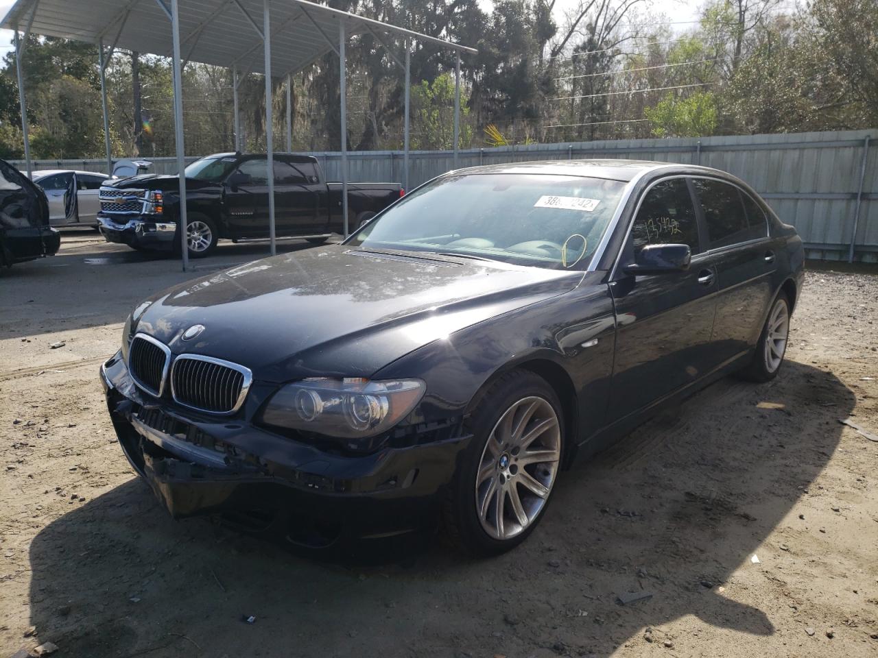Photo 2 from auction – 2006 BMW 750 LI with VIN WBAHN83536DT38534